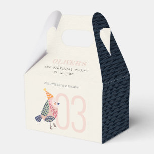 Ballotins Oiseau rose rose pâle à tout âge Anniversaire