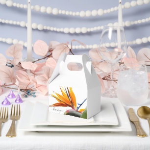 Ballotins Oiseau tropical du Paradis Plante Mariage floral