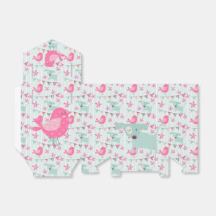 Ballotins Oiseaux, Chiens, Bannières, Fleurs