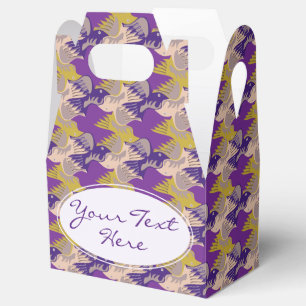 Ballotins Oiseaux personnalisés Motif Tesselation Ballotin 1