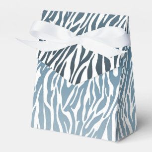 Ballotins Ombre d'impression Wild Blue Zebra