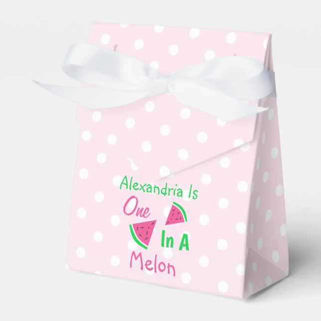 Ballotins One In A Melon 1er Anniversaire (Verso)
