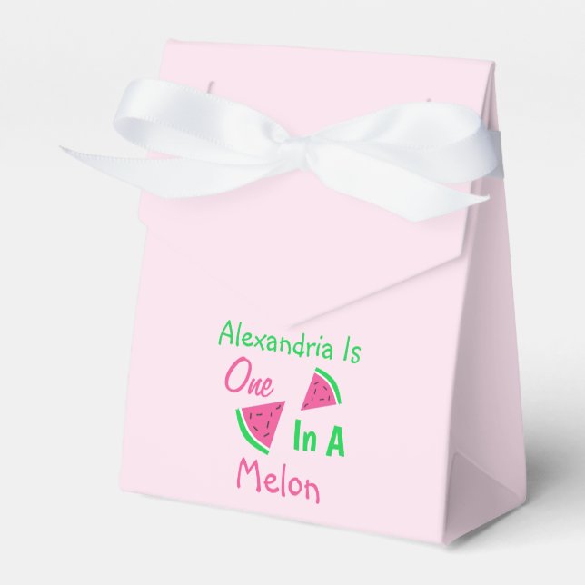 Ballotins One In A Melon 1er Anniversaire (Verso)