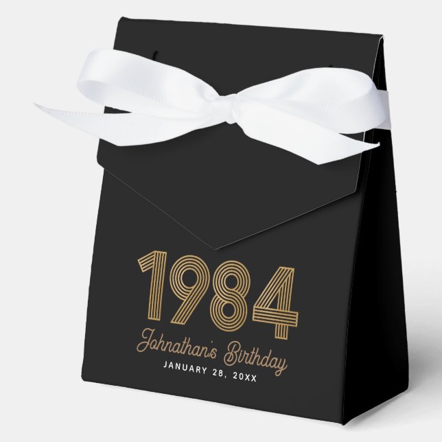 Ballotins Or noir 1984 40e anniversaire (Recto)