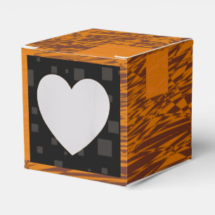 Ballotins Orange alerte float abstrait Halloween boîte noire