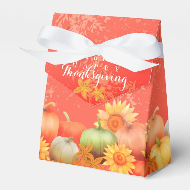 Ballotins Orange Thanksgiving d'automne (Verso)