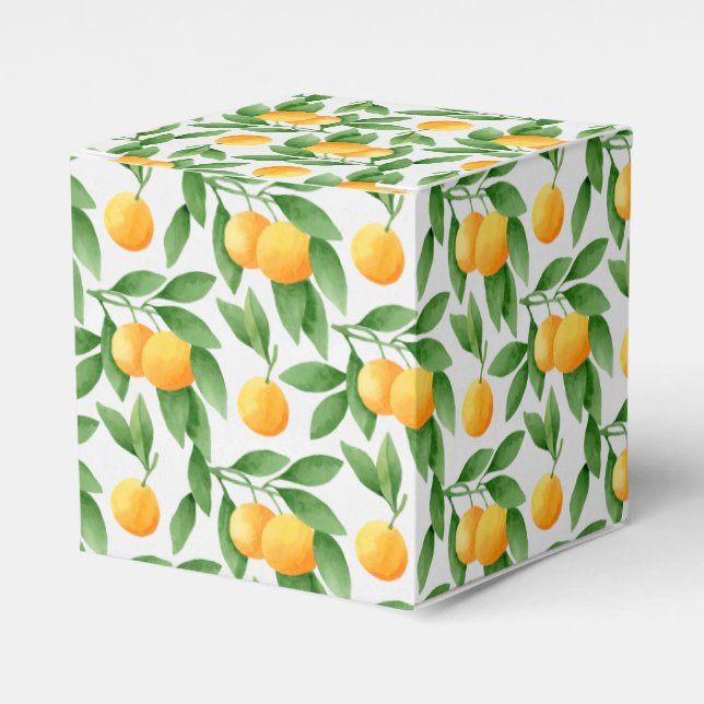 Ballotins Oranges ou mandarines motif (Verso)