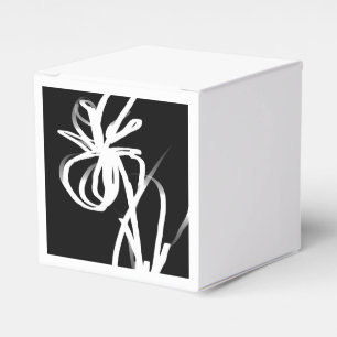 Ballotins Orchidée Noir : Abstrait noir et blanc