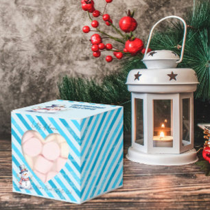 Ballotins Oreiller bonhomme de neige faveur de Noël lutin mé