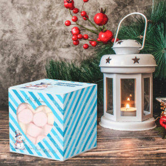 Ballotins Oreiller bonhomme de neige faveur de Noël lutin mé