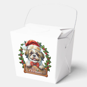 Ballotins Ornement de Noël du chien mignon - Joyeux Noël"