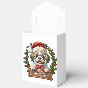 Ballotins Ornement de Noël du chien mignon - Joyeux Noël"