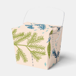 Ballotins Ornements de Noël à l'ancienne accrochés aux arbre