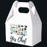 Ballotins Oui Chef Boîte Cadeau à Emporter<br><div class="desc">Oui Chef Boîte Cadeau à Emporter pour les cookies de Noël,  les cadeaux de fêtes,  les cadeaux de remerciement,  mariage,  anniversaire,  événements professionnels et d'entreprise.</div>