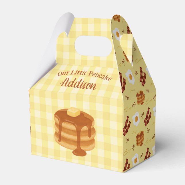 Ballotins Our Little Pancake Baby Shower Brunch Theme (Verso)