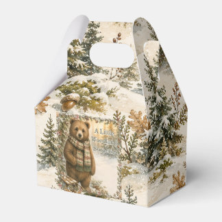 Ballotins Ours des Bois Douceur Anniversaire Hiver