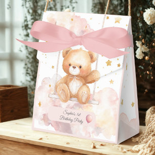 Ballotins Ours en peluche adorable 1er anniversaire