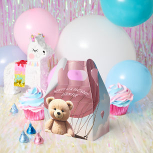 Ballotins Ours en peluche et ballons à air chaud