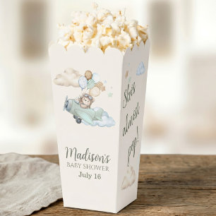 Ballotins Ours en peluche prêt à éclore Baby Shower Popcorn