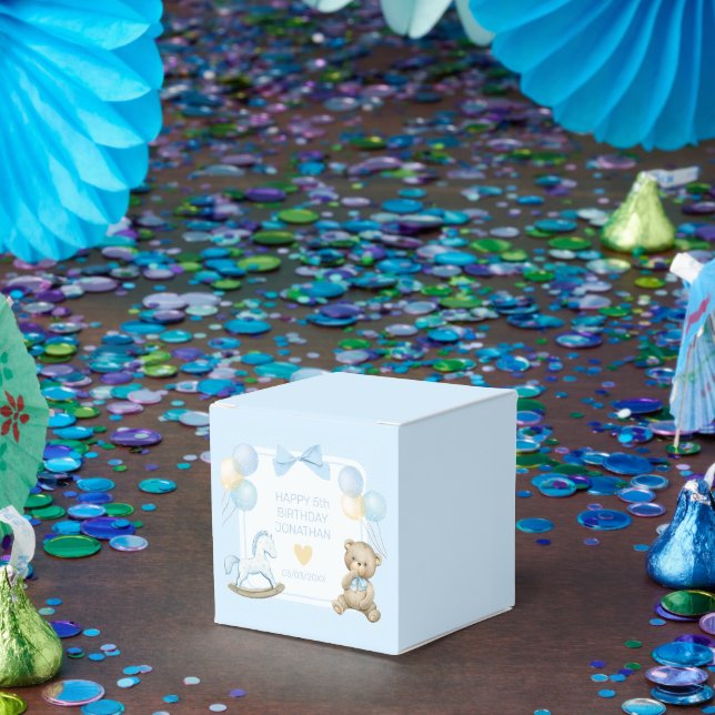 Ballotins Ours En Teddy Et Cheval Rocheux (Fête)