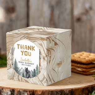Ballotins Ours Rustique Woodland Aventure Baby shower Favori