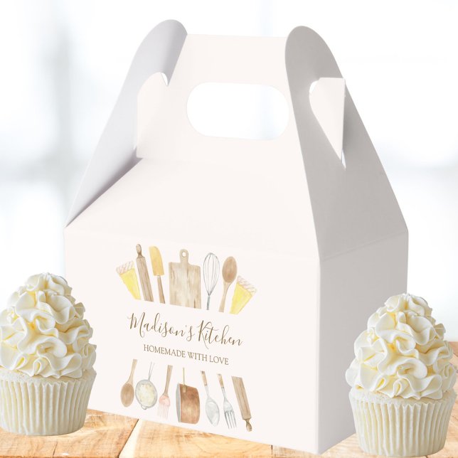 Ballotins Outils de Cuisine d'aquarelle personnalisés (In situ)