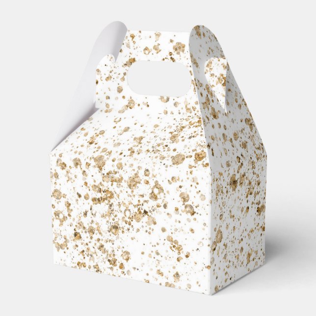 Ballotins Paillet doré élégant et magnifique (Verso)