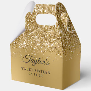 Ballotins Pailleté Or Ombré Glam Sweet Seize Ans