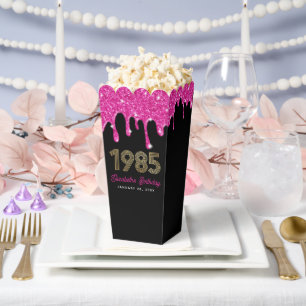 Ballotins Pailleté rose goutte or faux 1985 40e anniversaire