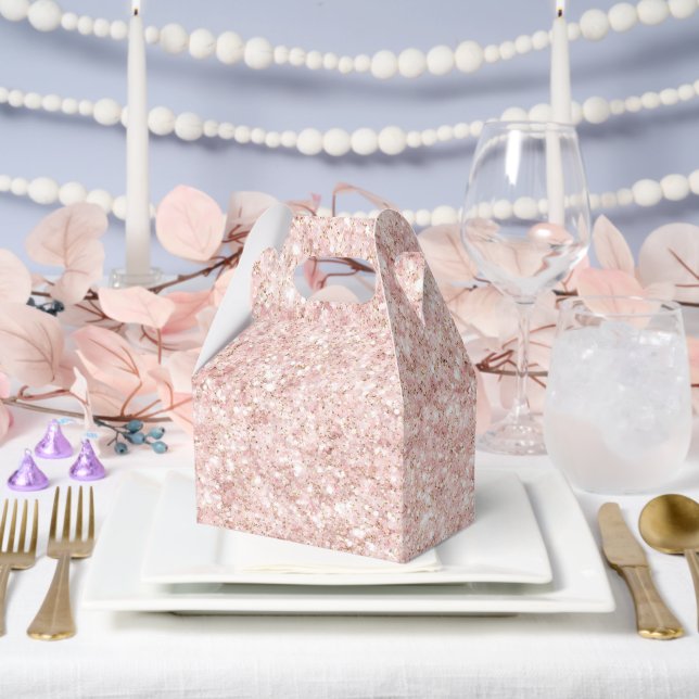 Ballotins Paillettes Rose Féminin (Mariage)