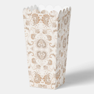 Ballotins Paisley en beige esthétique moderne Tan Brown