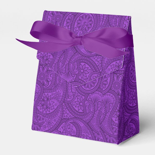 Ballotins Paisley Violet (Verso)