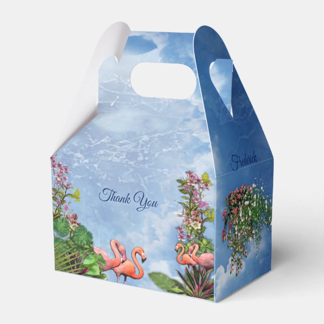 Ballotins Palais Tropical Vintage de Marbre Bleu (Verso)