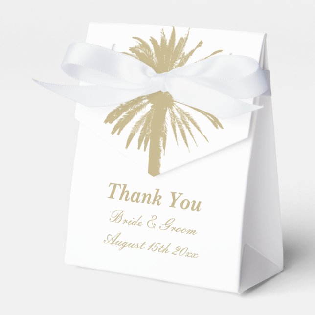 Ballotins Palette de couleur neutre style plage mariage (Verso)