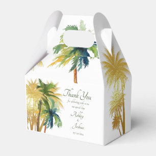 Ballotins Palm Tree Beach Fêtes des mariées de mariage Ballo