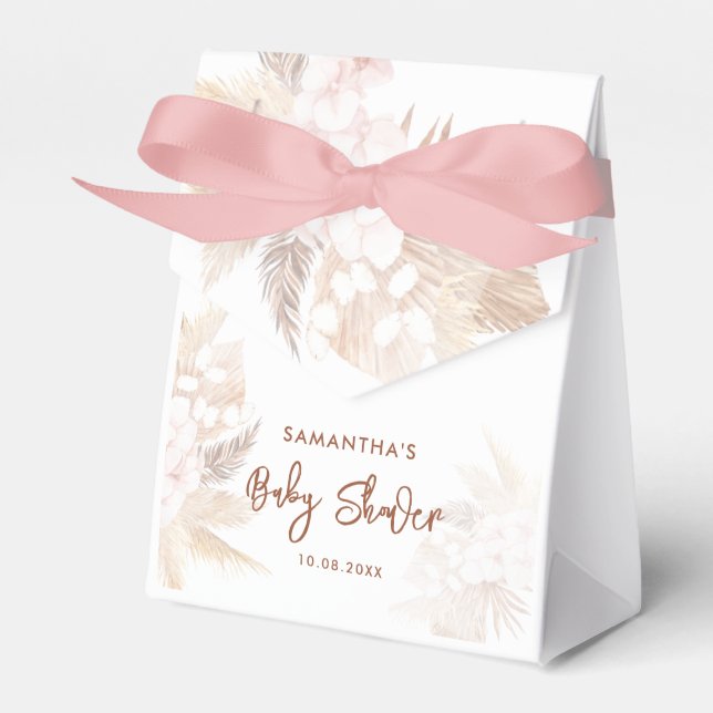 Ballotins Pampas Grass Boho Merci Désert (Verso)