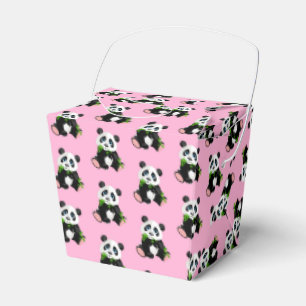 Ballotins Panda Bear Party Favoriser Box