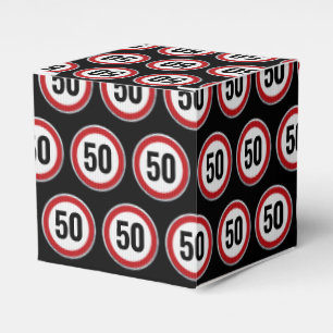 Ballotins Panneau de limitation de vitesse pour 50e annivers