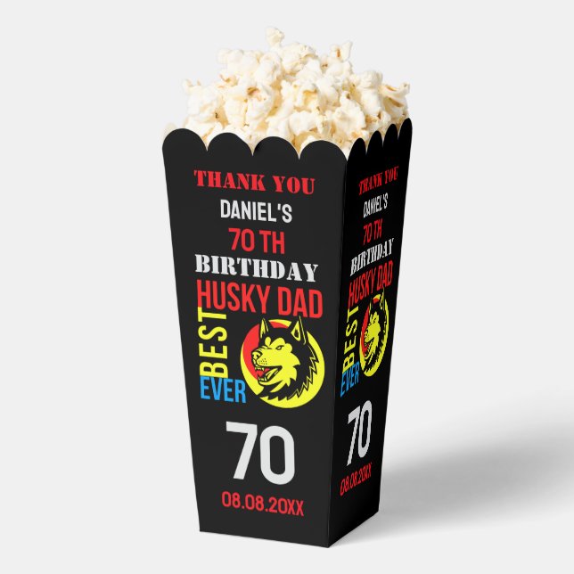 Ballotins Papa Husky, Papa Chien Anniversaire (Sauté)