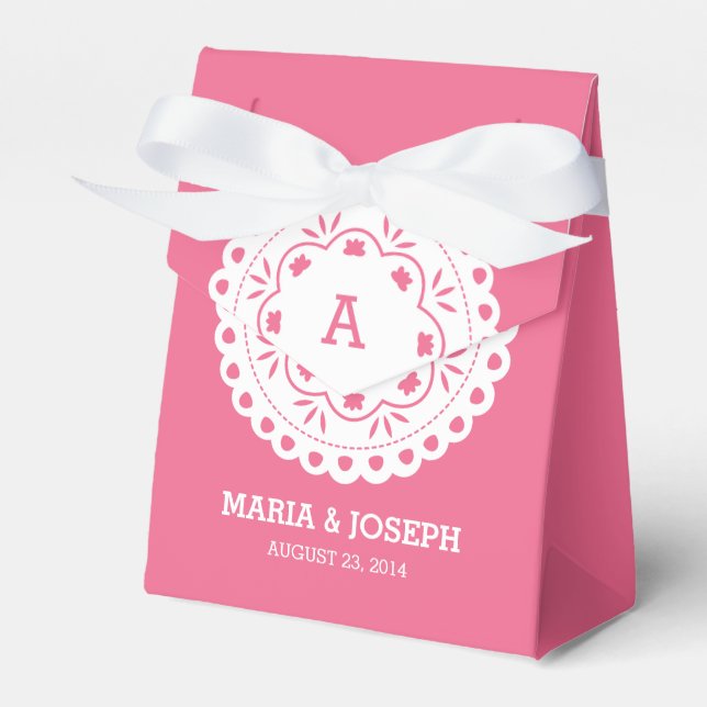 Ballotins Papel Picado Ballotin - Rose (Verso)