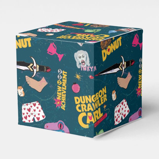 Ballotins Papier cadeau bleu Carl le souterrainier (Verso)