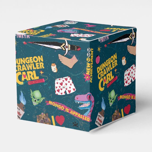 Ballotins Papier cadeau bleu Dungeon Crawler Carl (Verso)