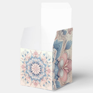 Ballotins Papier Cadeau Floral Mandala Pastel – S Botanique