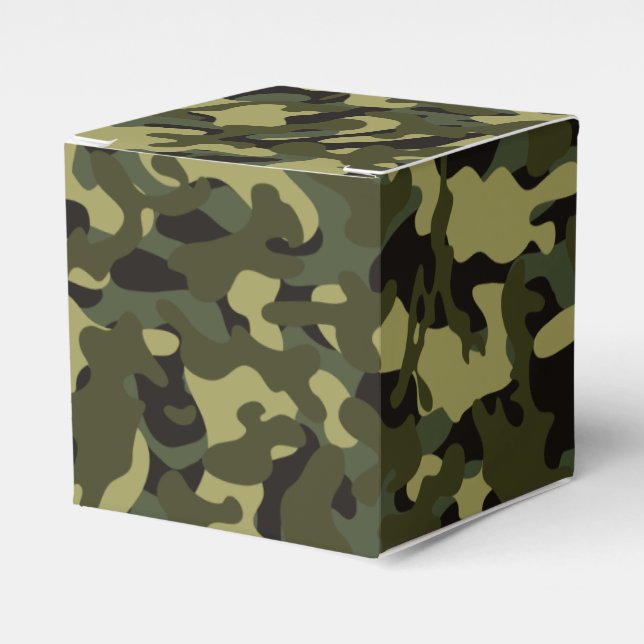 Ballotins Papier de soie camouflage Euro printemps (Verso)