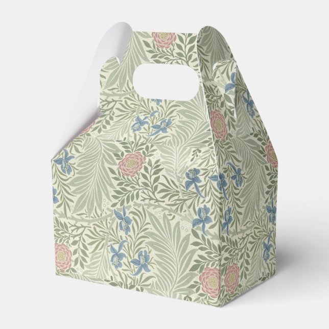 Ballotins Papier peint floral Larkspur de William Morris (Verso)