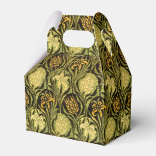 Ballotins Papier peint Tulipe et Lys vert de William Morris