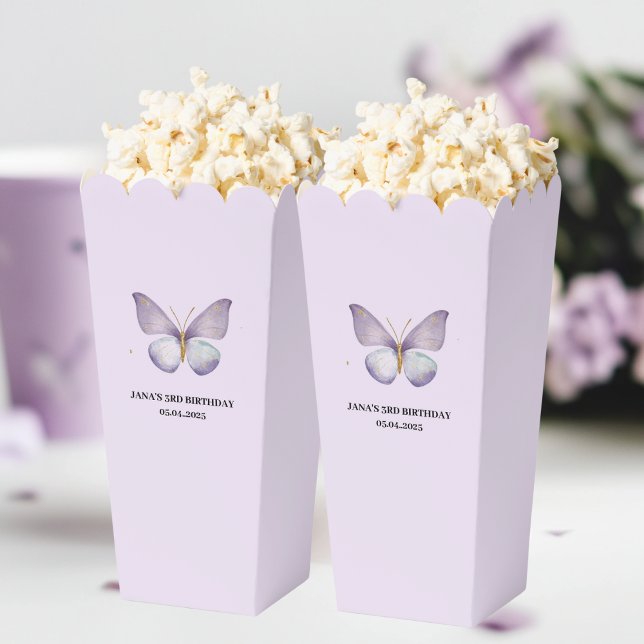 Ballotins Papillon pourpre Anniversaire Popcorn (Créateur téléchargé)