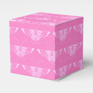 Ballotins Papillon stylisé Déco - rose orchidée