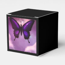 Papillon Violet Foncé