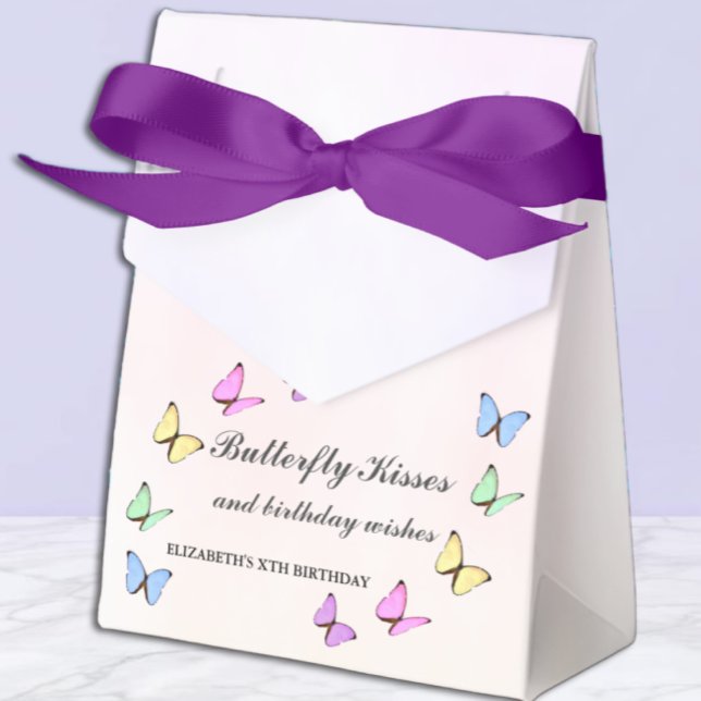 Ballotins Papillons colorés Anniversaire (Créateur téléchargé)